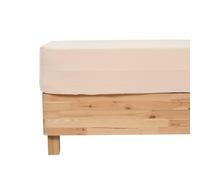 Atmosphera - Drap Housse Flora Double Gaze de Coton 140 x 190 cm - pour Lit 2 Personnes, Linge de Lit