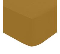 Atmosphera - Drap-Housse - Percale - mordoré - 180x200 cm