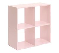 Atmosphera Étagère enfant Mix'n Modul 4 cases 63,6x30x63,6 cm Rose
