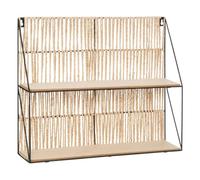 Atmosphera - Étagère murale Cosy - corde et métal - 48x40 cm