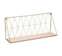 Atmosphera - Etagère murale - doré 48x20 cm
