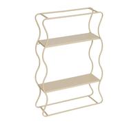 Atmosphera – Étagère murale Judy – Design vague – 58 x 40 cm – Beige