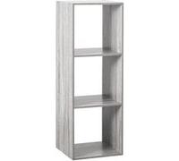 Atmosphera - Etagère rectangulaire à 3 cases Mix - H. 100,5 cm - Gris - Mix n' modul Gris, Gris G