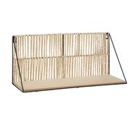 Atmosphera - Étagère murale Cosy - corde et métal - 48x12 cm