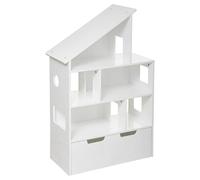 Atmosphera Bibliothèque «Maison» avec coffres blanc H104 cm