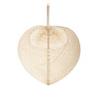 Atmosphera - Eventail Folk - Bambou - 30x39 cm