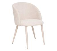 Fauteuil ""Celeste"" beige L60xp54xH80cm - Atmosphera Créateur d'intérieur