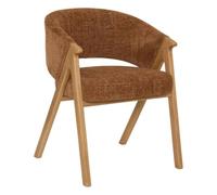Atmosphera - Fauteuil de Table amza h.79cm Bronze