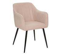 Atmosphera – Fauteuil Visoca – Bois et métal – Beige