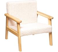 Atmosphera Fauteuil Enfant Basile Bouclette Écru