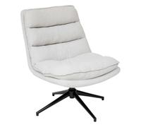 Atmosphera Fauteuil pivotant - Noir