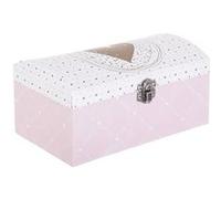 Atmosphera for Kids - Boîte à Bijoux & Miroir "Demoiselle" 19cm Rose Rose G