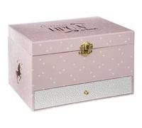 Atmosphera for Kids - Boîte à Bijoux Musicale "Licorne" 21cm Rose Rose G