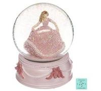 Atmosphera – Boule à neige musicale Princesse 14 cm Rose