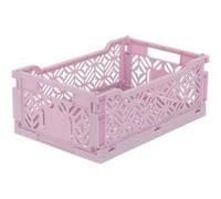 Atmosphera for Kids - Cagette Pliante Empilable "Arry" 31cm Lilas Violet