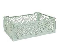 Atmosphera - Cagette Pliante arry Vert Clair 40x30x15cm