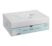 Atmosphera for Kids - Coffret Cadeaux Enfant 3 Pièces "Love" 28cm Bleu Bleu G
