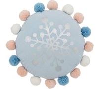 Atmosphera Hiver - 33x33x8 cm - Bleu