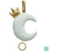 Coussin musical lune - 37x6,8x18 cm - Bleu