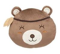 Atmosphera for Kids - Coussin Ours Enfant "Forêt" 27x30cm Marron Marron G