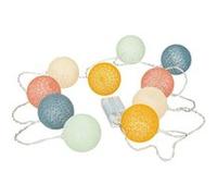 Atmosphera for Kids - Guirlande Lumineuse 10 Boules "Oya" 175cm Multicolore Multicolore G