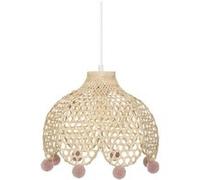 Suspension W nd à la campagne H.22cm bambou - Atmosphera Créateur d'intérieur