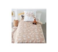 Atmosphera for Kids - Parure de Lit 2 Pièces Savane 140x200cm Naturel