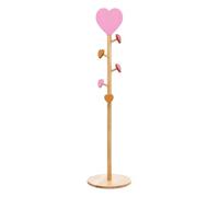 Atmosphera for Kids - Porte-Manteau Enfant Cœur "Solea" 135cm Naturel