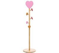Atmosphera - Porte-manteau enfant Love - Crochets cœurs - 135 cm