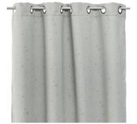 Rideau Occultant Etoile 140x260cm Gris