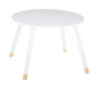 Atmosphera for Kids - Table Enfant Design Douceur 60cm Blanc