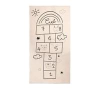 Atmosphera for Kids - Tapis Déco Enfant Marelle 80x150cm Naturel