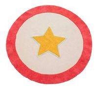 Atmosphera Tapis Rond Enfant Circus - Ø120 cm - Beige