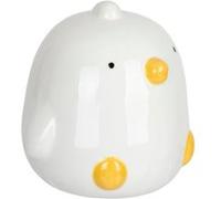 Atmosphera Tirelire enfant en dolomite Poussin 15 cm Blanc