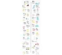 Toise Enfant Alphabet Les Règles Multicolore
