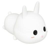 Atmosphera – Veilleuse pour enfant Lapin silicone 15 cm Blanc