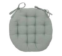 Atmosphera – Galette de chaise ronde Alix – Ø 38 cm – Céladon