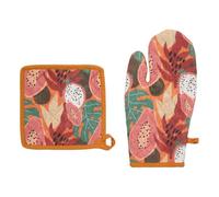 Atmosphera - Gant et manique Tropical imprimé Tropical