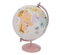 Atmosphera – Globe en métal D20 cm – Rose