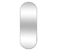 Atmosphera - Grand Miroir Mural Ovale Selena 112 x 40 cm, Cadre en Métal - pour Entrée, Chambre, Salon