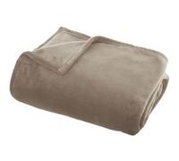 Atmosphera - Plaid - Flanelle - Beige - 130x180 cm
