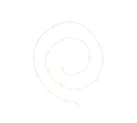 Atmosphera Guirlande 20 Micro-Led Argenté/Blanc chaud
