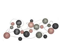 Atmosphera - Guirlande Décorative à Piles 20 LED Boules Multidiamètre Longueur 210 cm
