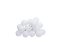 Atmosphera Guirlande LED blanc à piles Army 16 boules - 225 cm