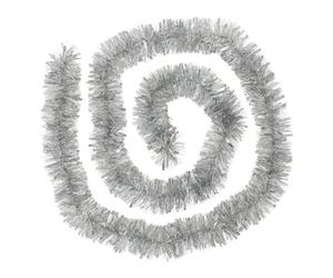 Atmosphera Guirlande longue laser argentée - 300x10x10 cm