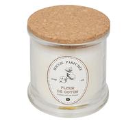 Atmosphera – Bougie parfumée Hapo 500 g pot en verre avec couvercle Fleur de Coton