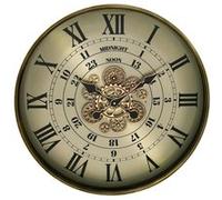 Horloge effet rétro MICHEL - Vert