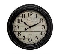 Atmosphera Horloge Elyssa avec moulures en plastique - Diamètre 29 cm