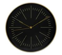 Atmosphera Horloge murale analogique - Noir