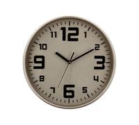 Atmosphera Créateur d'intérieur - Pendule "Silence" 30cm Argent Gris, Gris G